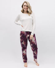 Load image into Gallery viewer, Cyberjammies Eve Slouch Jersey Top and Floral Print Pyjama Set
