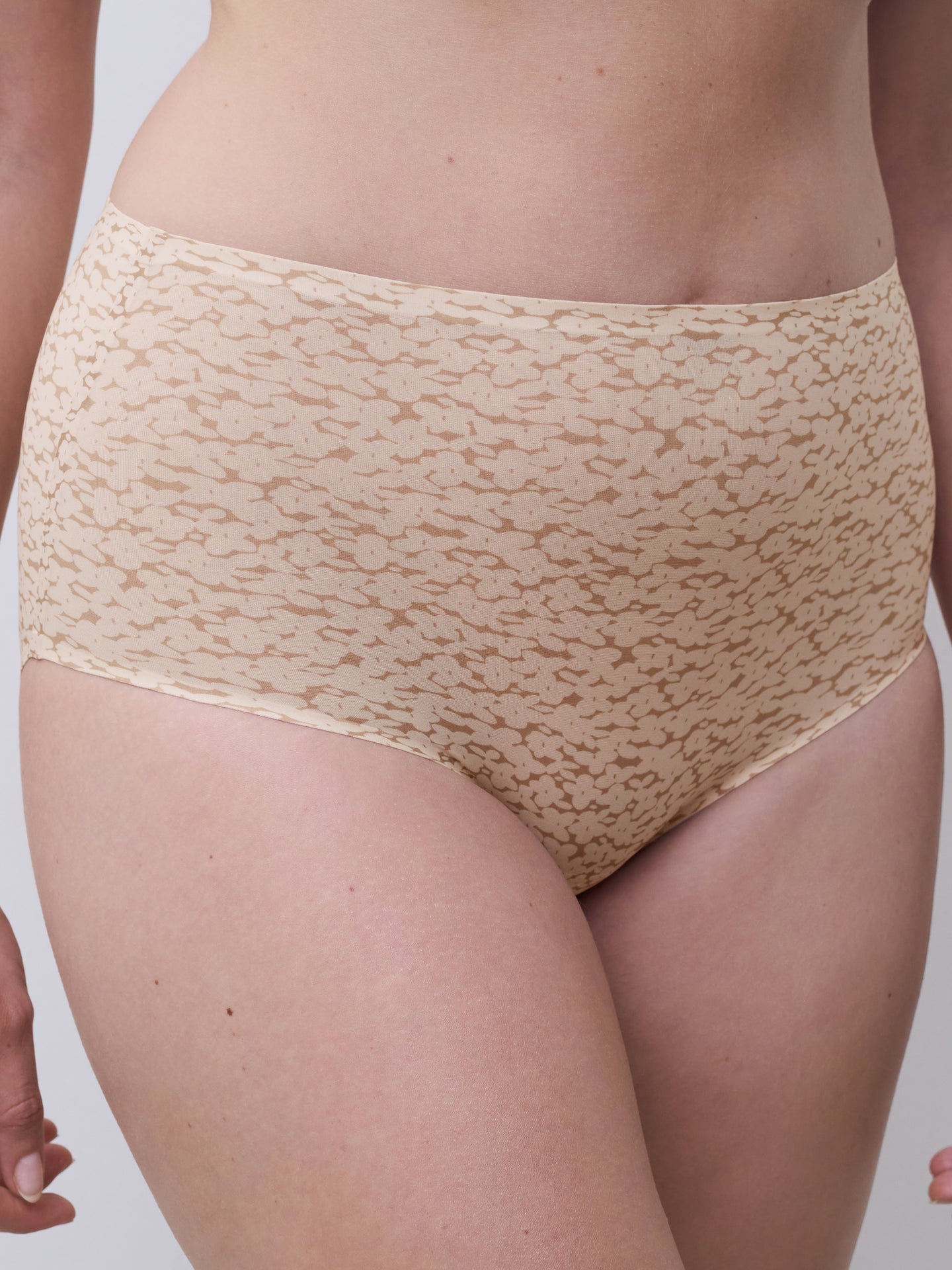 Chantelle Soft Stretch High Waisted Brief - Norah Nude Print