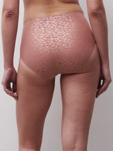 Load image into Gallery viewer, Chantelle Soft Stretch High Waisted Brief - Pink Shimmer Leopard Print
