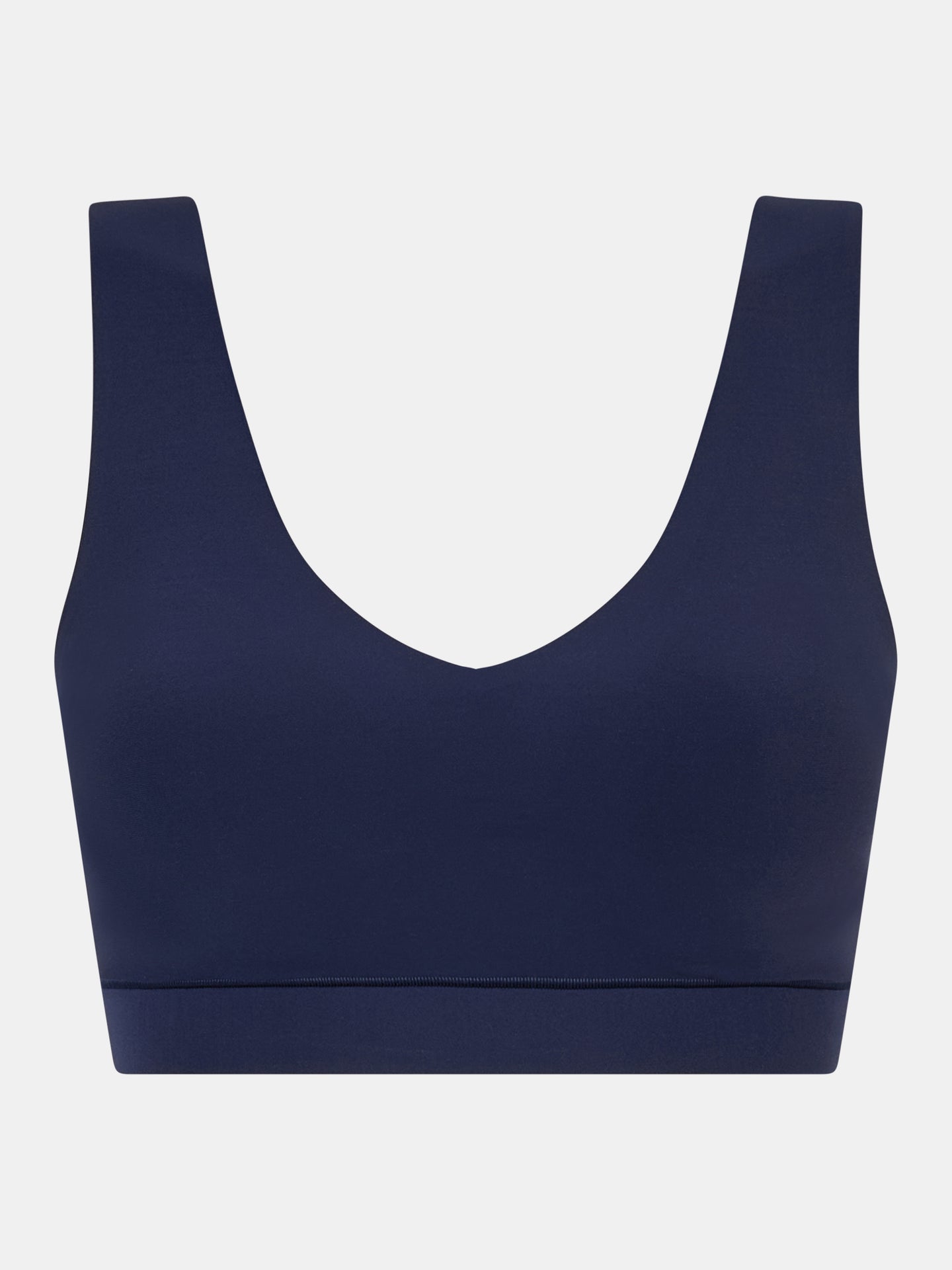Chantelle Soft Stretch Padded Crop Top - Ultramarine