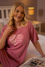 Load image into Gallery viewer, 100% COTTON Heart Nightshirts - 2 Pack
