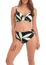 Load image into Gallery viewer, Fantasie Swimwear Ile De Re Full Cup Bikini Top - Black Cream
