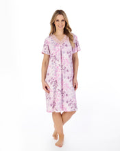 Load image into Gallery viewer, Gaspé 40&quot; Supersoft Multi Print Short Sleeve Nightdress - GL04701
