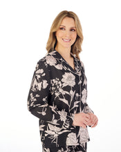 Load image into Gallery viewer, Gaspé Satin Floral Print Tailored Pyjama Set - GL04708
