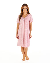 Load image into Gallery viewer, Gaspé Supersoft Floral Print 40" Nightdress - GLW2702
