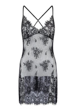 Load image into Gallery viewer, LingaDore Lace Chemise L2139 - Black

