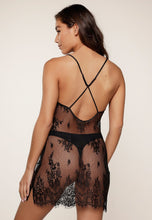 Load image into Gallery viewer, LingaDore Lace Chemise L2139 - Black
