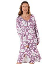 Load image into Gallery viewer, Luxury Knit Long Sleeve Elegance Nightdress

