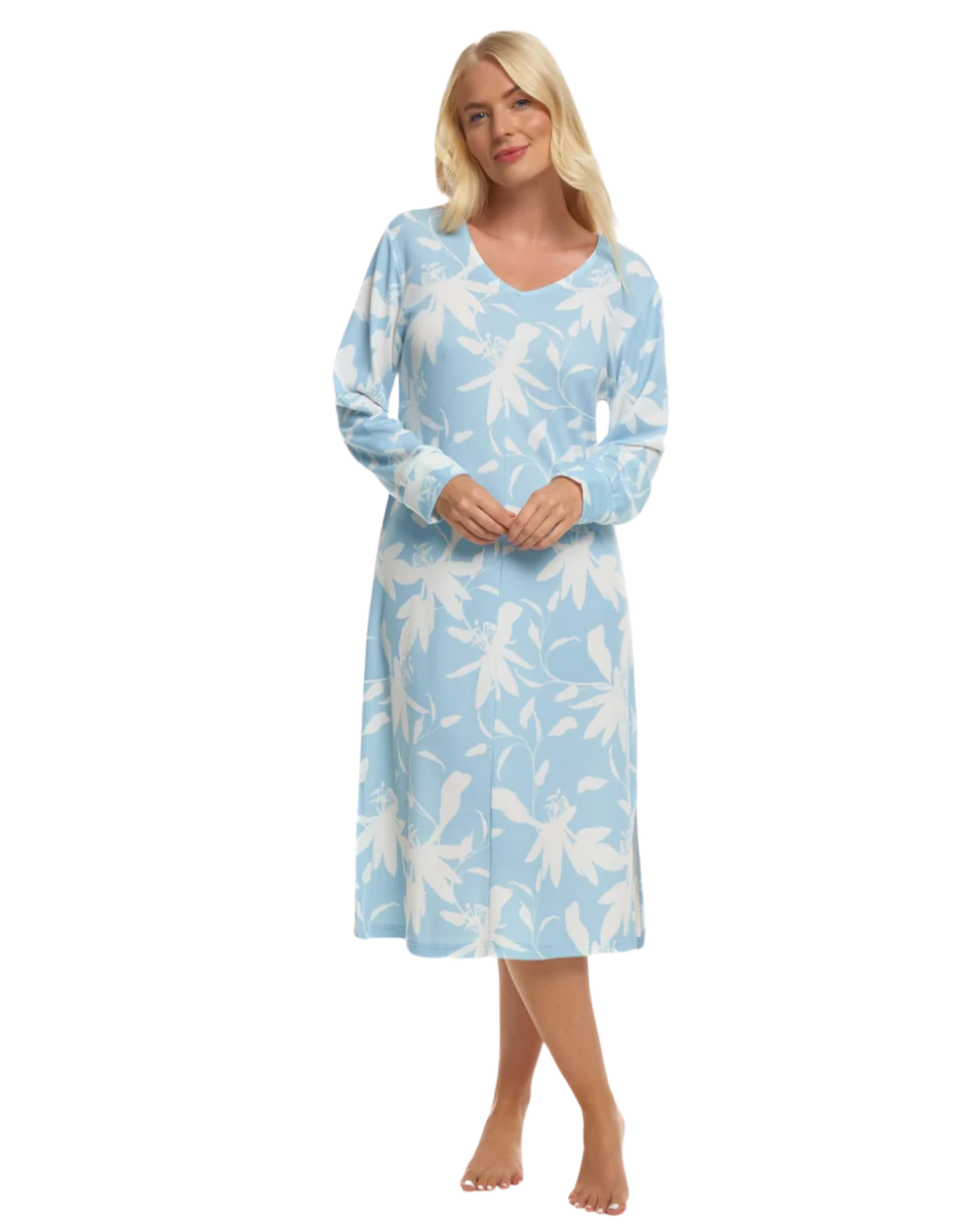 Luxury Knit Long Sleeve Nightdress