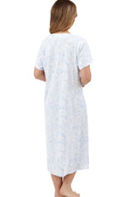 Load image into Gallery viewer, Marlon Sketchy Floral Easy Care Jersey Short Sleeve Nightdress
