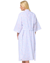 Load image into Gallery viewer, Leaf Print Wrap Dressing Gown
