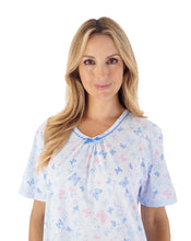 Load image into Gallery viewer, 38&quot; Butterfly Print Jersey Nightdress - ND03100
