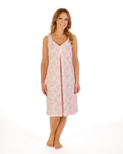 Load image into Gallery viewer, Slenderella Vintage Floral 40" Jersey Nightdress - ND1105
