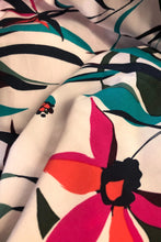 Load image into Gallery viewer, Marlon Karina Keyhole Viscose Nightdress - Tropical Print
