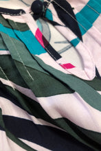 Load image into Gallery viewer, Marlon Karina Keyhole Viscose Nightdress - Tropical Print
