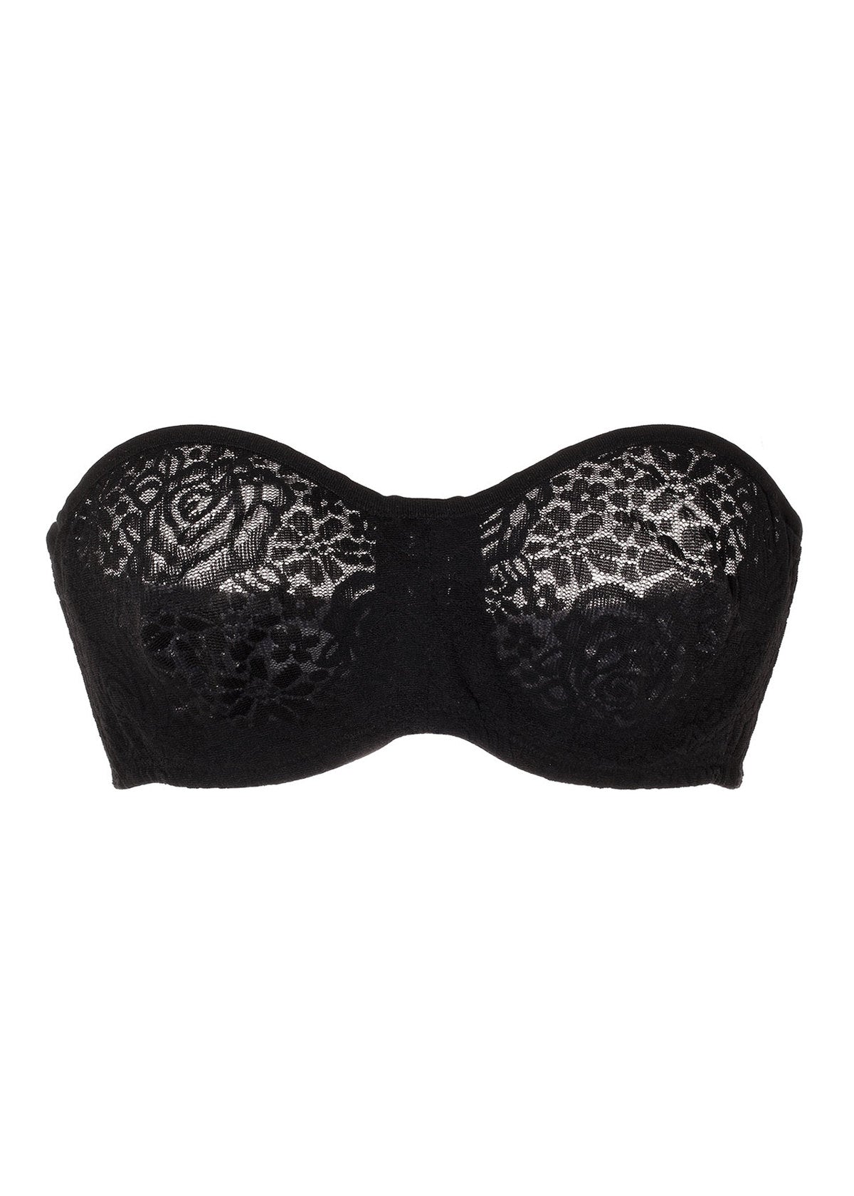 Wacoal Halo Lace Strapless Bra - Black