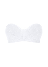 Load image into Gallery viewer, Wacoal Halo Lace Strapless Bra - Ivory
