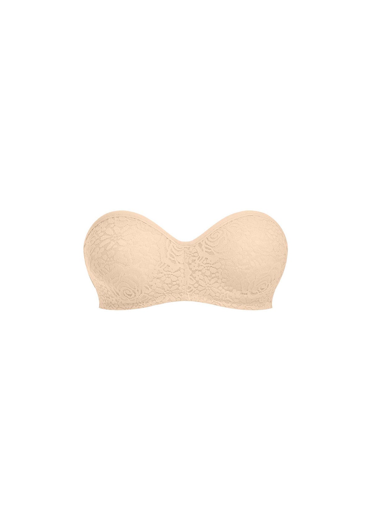 Wacoal Halo Lace Strapless Bra - Nude