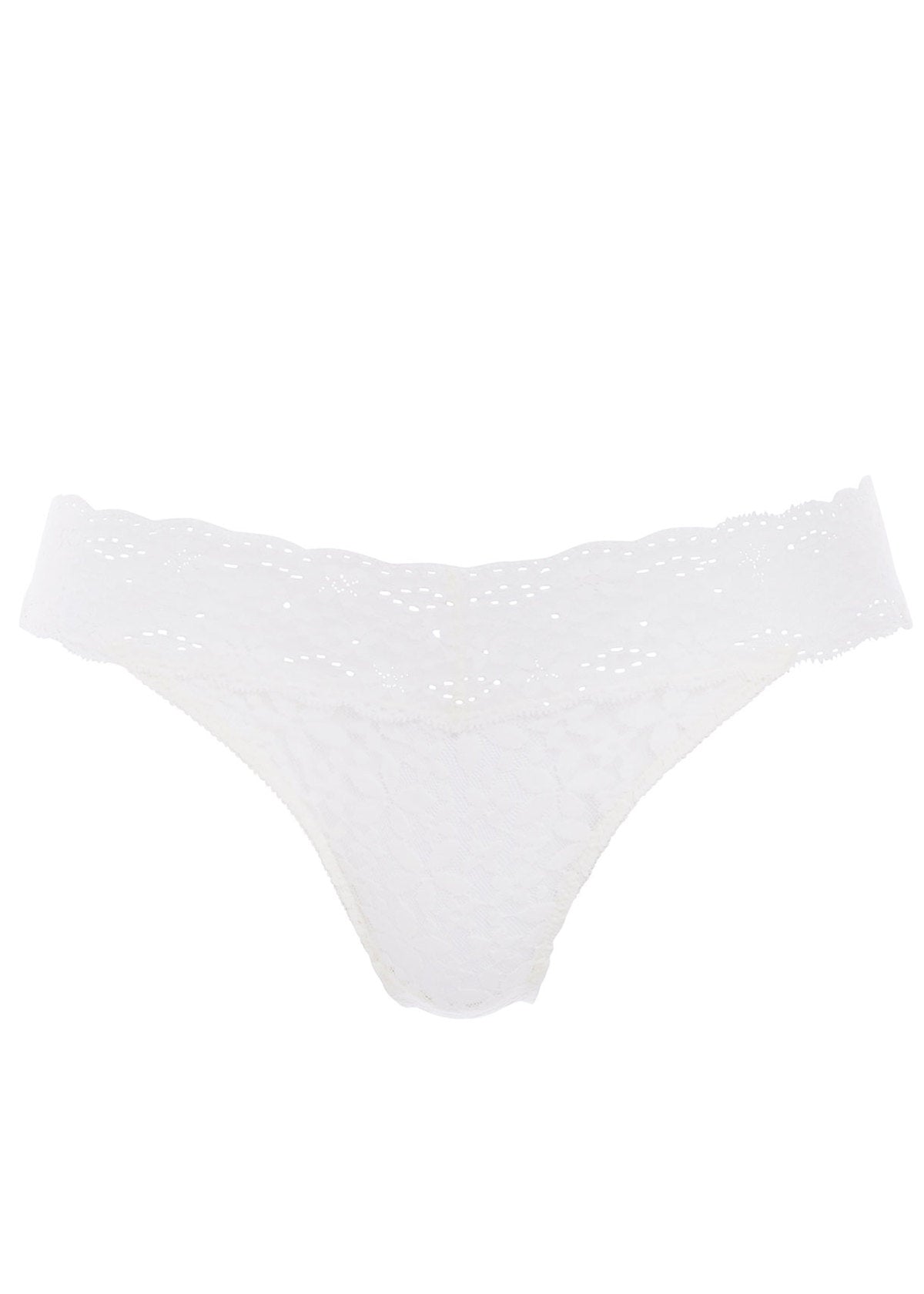 Wacoal Halo Lace Bikini Brief - Ivory