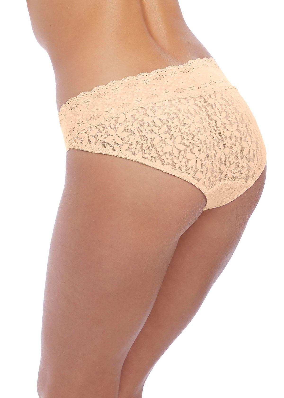 Wacoal Halo Lace Bikini Brief - Nude