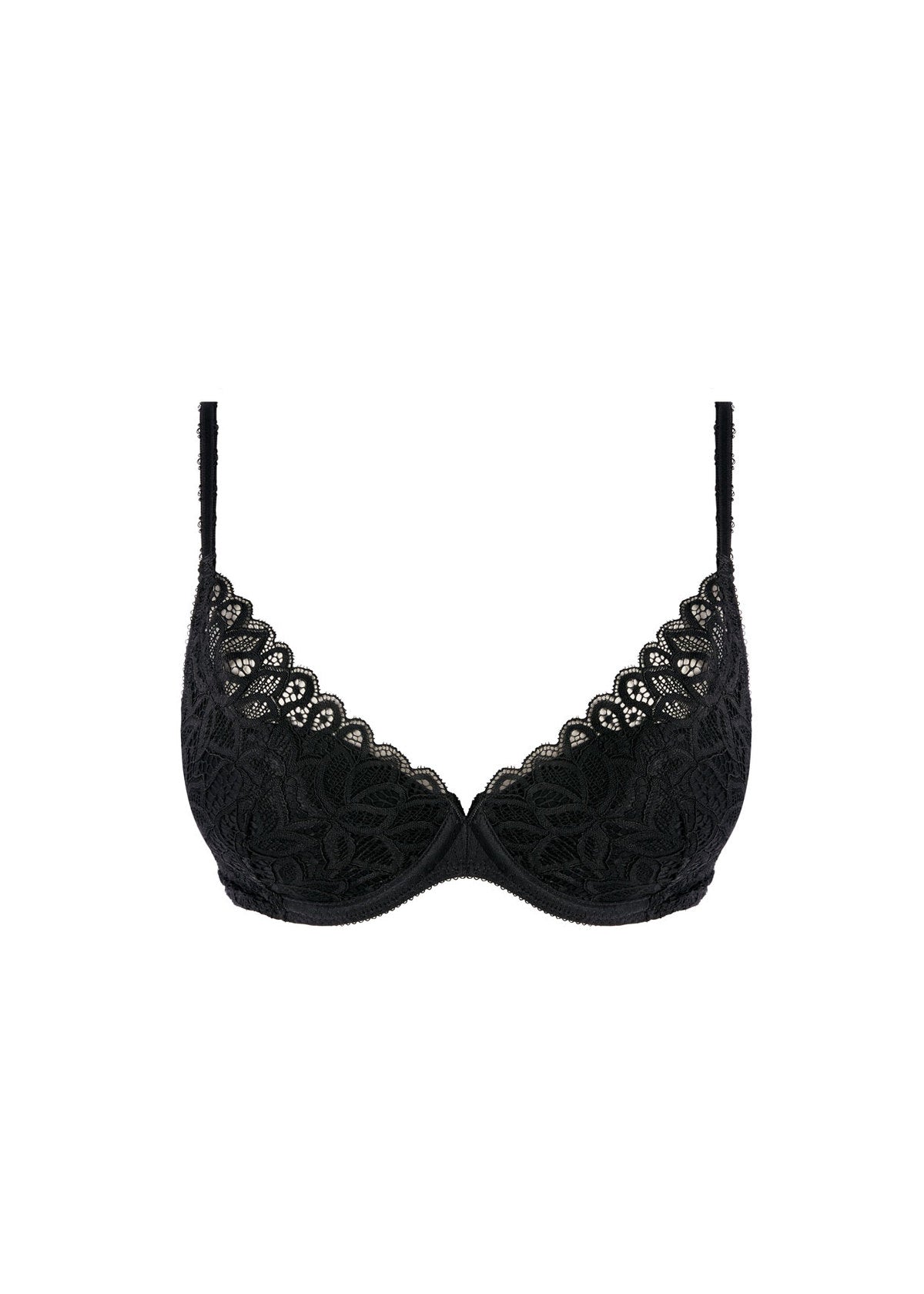 Wacoal Raffine Plunge Bra - Black