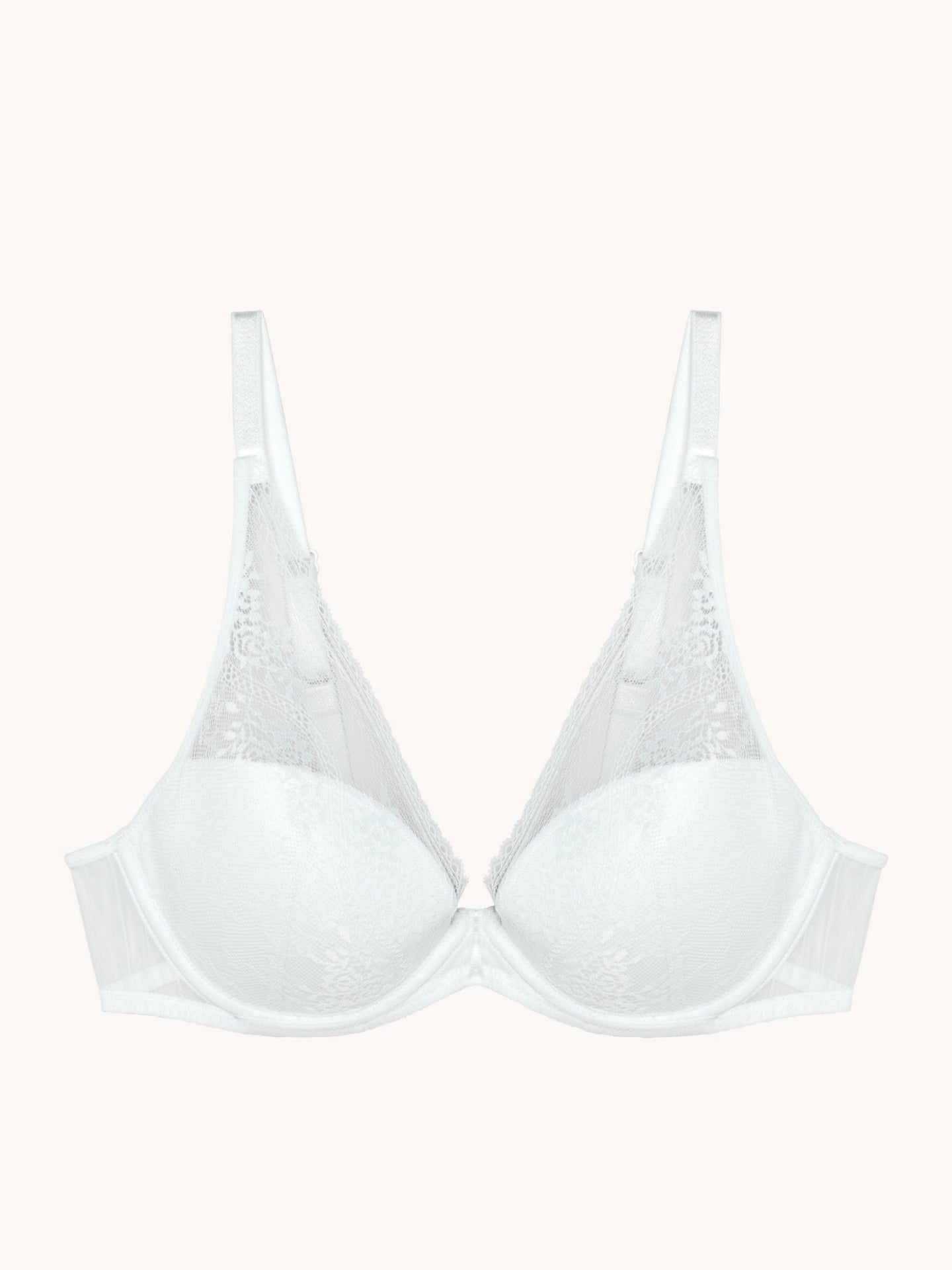 Passionata Maddie Plunge T-Shirt Bra - White