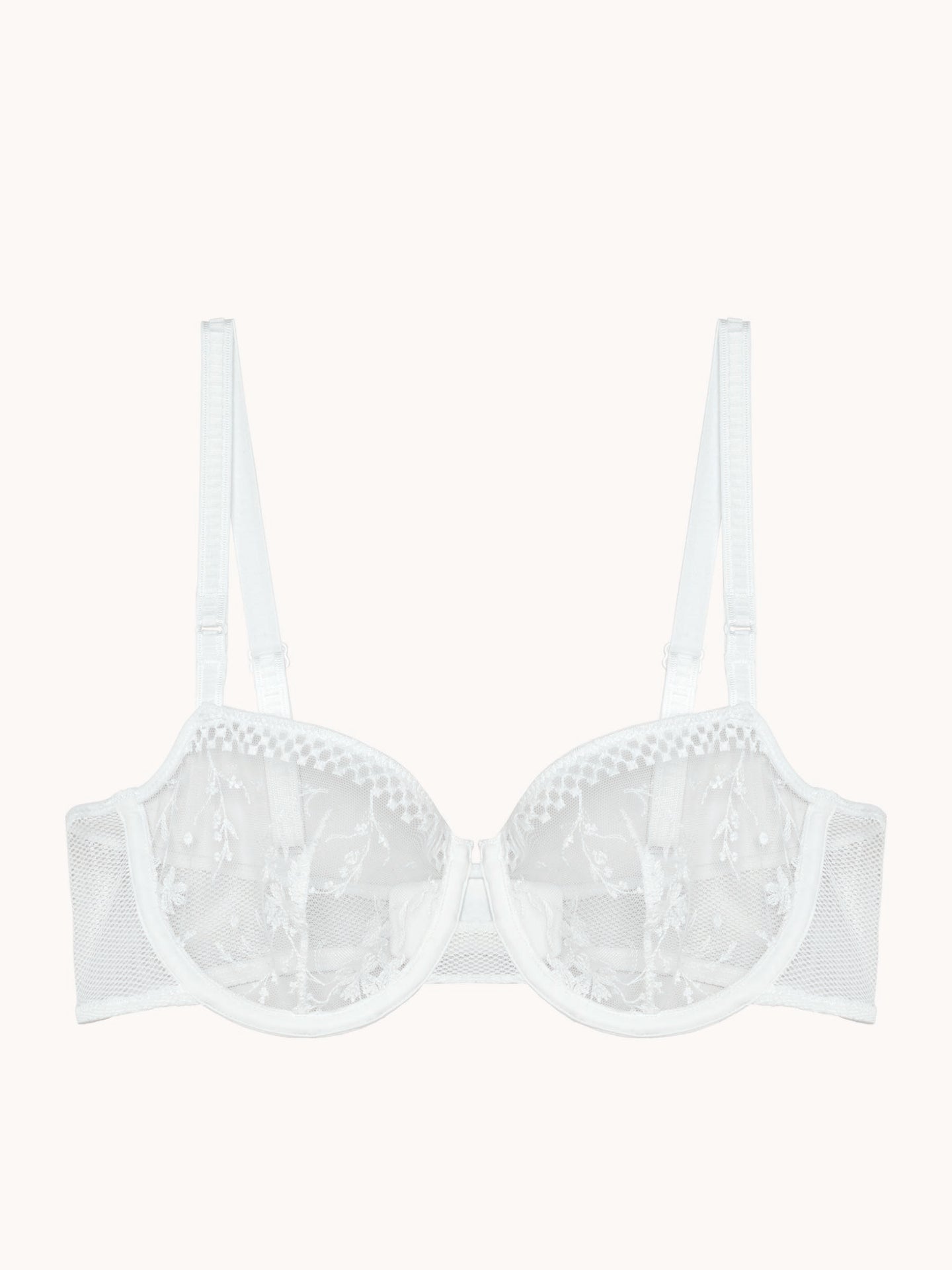 Passionata Suzy Half-Cup Balcony Bra - White