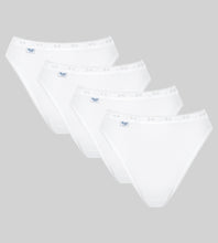 Load image into Gallery viewer, Sloggi Basic+ Tai Brief 4 Pack - White
