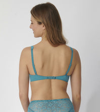 Load image into Gallery viewer, Triumph Amourette 300 Half Cup Padded Bra - Ocean Depths
