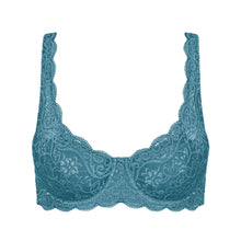 Load image into Gallery viewer, Triumph Amourette 300 Half Cup Padded Bra - Ocean Depths
