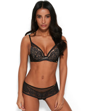 Load image into Gallery viewer, Gossard Encore Light Padded High Apex - Black / Nude
