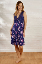 Load image into Gallery viewer, Gaspé 38&quot; Supersoft Modern Floral Nightdress - GL55701
