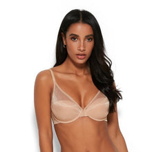 Load image into Gallery viewer, Gossard Glossies High Apex Light Padded Bra - Nude
