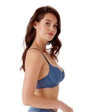 Load image into Gallery viewer, Gossard Superboost Lace Plunge Bra - Moonlight Blue
