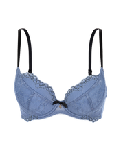 Load image into Gallery viewer, Gossard Superboost Lace Plunge Bra - Moonlight Blue
