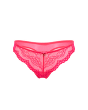 Load image into Gallery viewer, Gossard Superboost Lace Thong - Diva Pink
