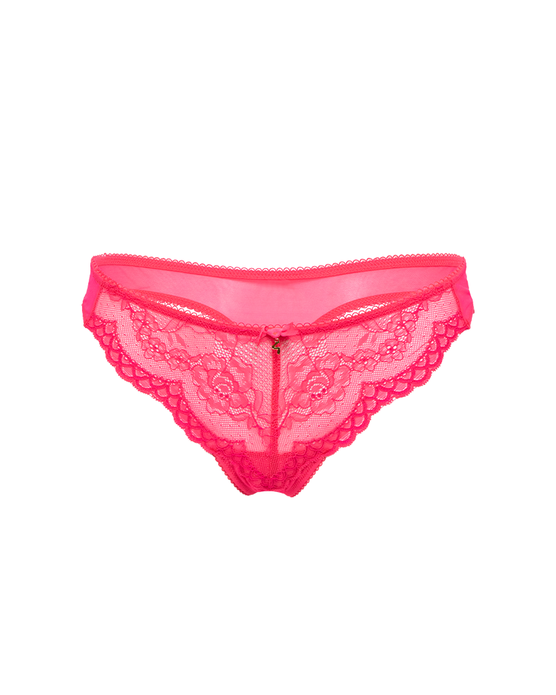 Gossard Superboost Lace Thong - Diva Pink