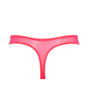 Load image into Gallery viewer, Gossard Superboost Lace Thong - Diva Pink
