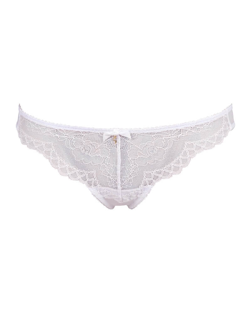 Gossard Superboost Lace Thong - White