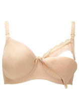 Load image into Gallery viewer, Freya Pure Moulded Nursing Bra - Nude
