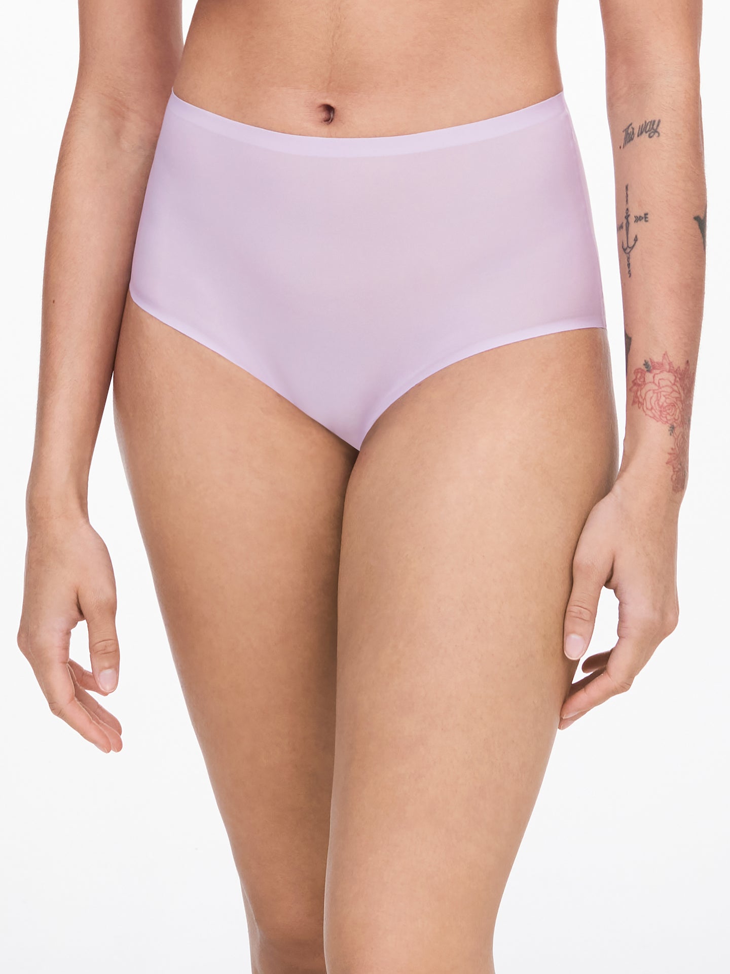 Chantelle Soft Stretch High Waisted Brief - Lavender Frost