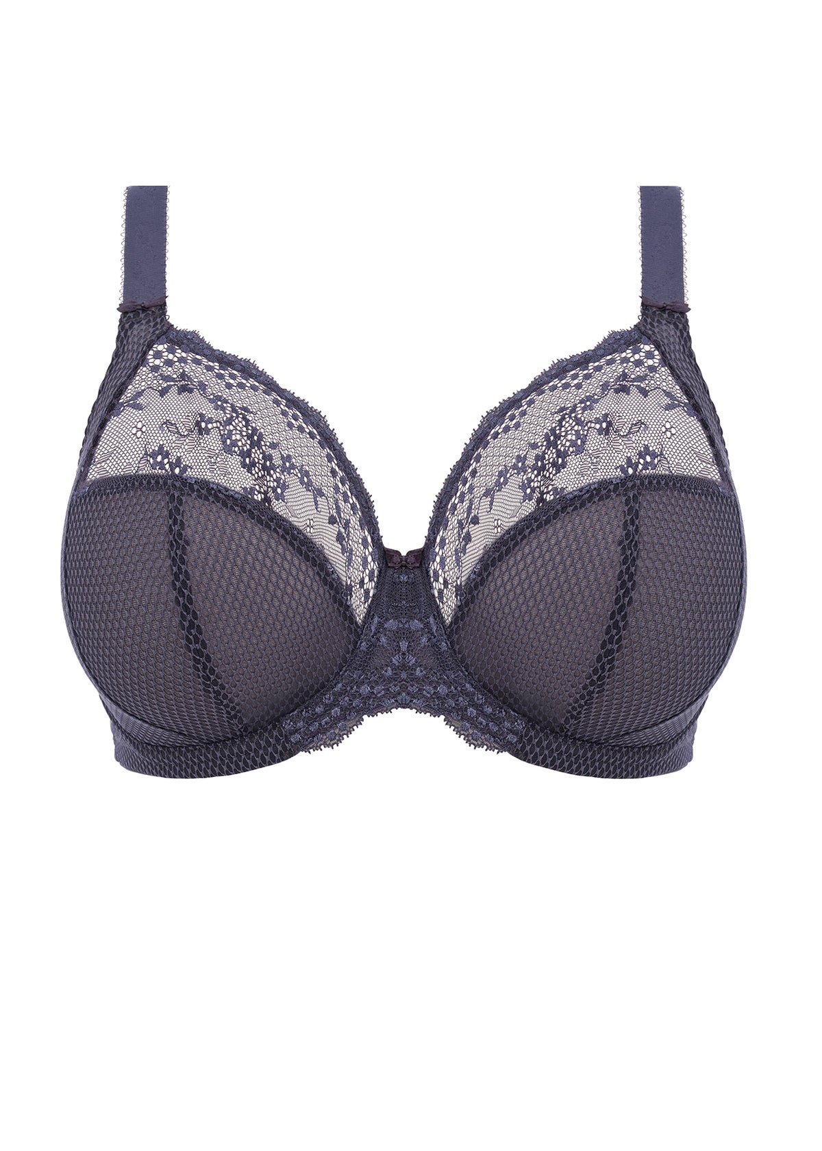 Elomi Charley Stretch Plunge Bra - Storm