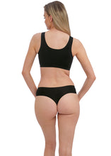 Load image into Gallery viewer, Fantasie Smoothease Invisible Stretch Thong - Black
