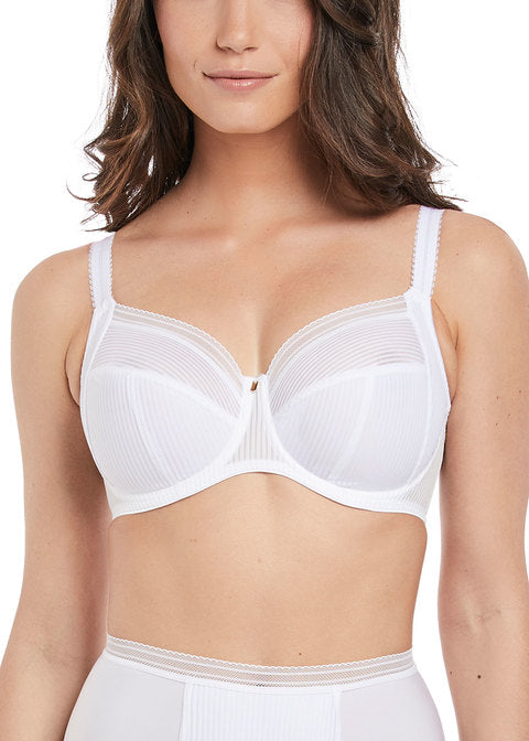 Jocelyn White Full Cup Side Support Bra from Fantasie