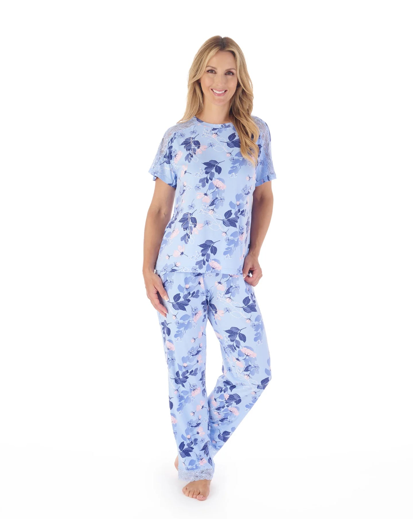 Gaspé Supersoft Cap Sleeve Pyjama Set - GL03703