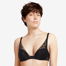 Load image into Gallery viewer, Passionata Thelma Plunge T-shirt Bra - Black
