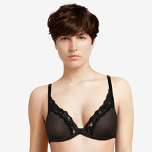 Load image into Gallery viewer, Passionata Brooklyn Plunge T-Shirt Bra - Black

