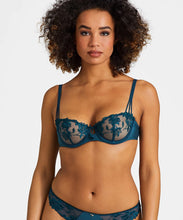 Load image into Gallery viewer, Aubade Lovessence Half Cup Bra - Imperial Green
