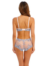 Load image into Gallery viewer, Wacoal Embrace Lace Underwired Bra - Pastel Parchment / Blue Multi
