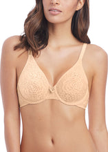 Load image into Gallery viewer, Wacoal Halo Lace Moulded Underwire Bra - Nude
